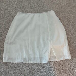 SHEIN White Mini Skirt